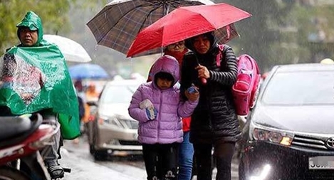 Bắc Bộ và Bắc Trung Bộ trời chuyển rét với nhiệt độ thấp nhất phổ biến 16 độ C