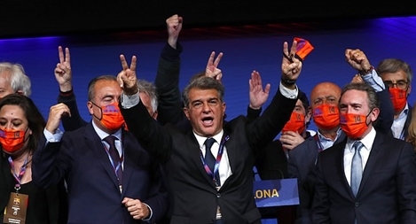 Joan Laporta chính thức trở thành tân chủ tịch Barca
