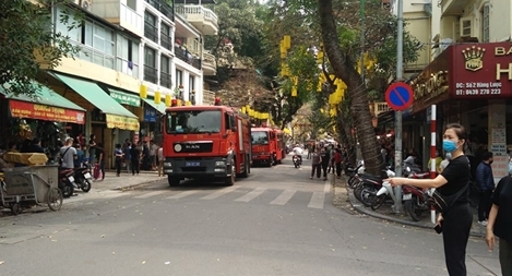 Bác bỏ tin đồn về vụ cháy chợ Đồng Xuân