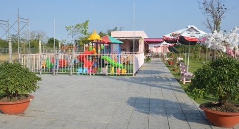 Khu vui chơi hoành tráng lại có nhiều hạng mục… “chui”