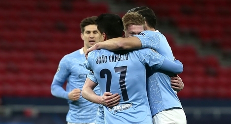 Thắng nhẹ Monchengladbach, ManCity giành vé vào tứ kết Champions league