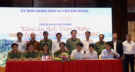 Xây dựng Khu du lịch Tam Chúc trở thành điểm đến an toàn, văn minh, thân thiện