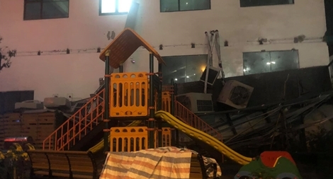 Điều tra vụ sập dàn cục nóng điều hoà tại  An Bình Plaza