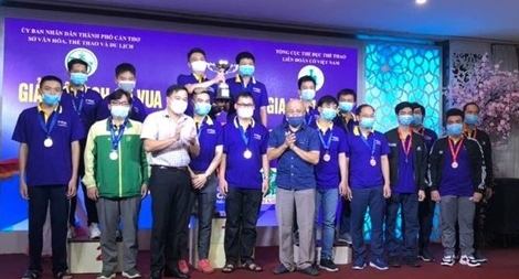 Giải cờ vua đồng đội toàn quốc 2021: Kết thúc sớm 3 ngày để… tránh COVID-19