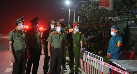 Đảm bảo ANTT tại khu cách ly ở Hà Tĩnh