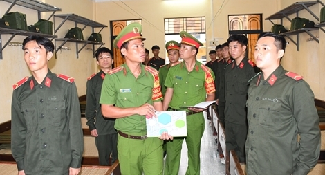 Hừng hực tinh thần… "tân binh"