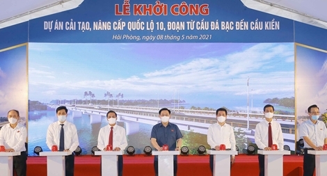 Khởi công Dự án cải tạo, nâng cấp Quốc lộ 10