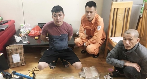 Triệt phá đường dây mua bán ma tuý "online" 