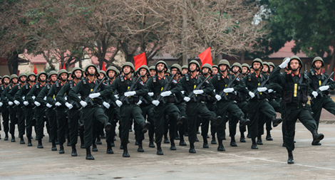 Xây dựng Luật Cảnh sát cơ động đáp ứng yêu cầu tình hình mới