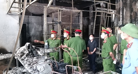 Bộ Công an vào cuộc điều tra vụ cháy phòng trà làm 6 người chết 