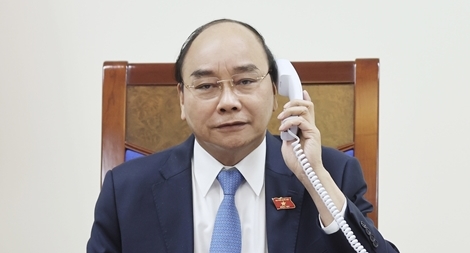 Chủ tịch nước điện đàm với Tổng Thư ký Liên hợp quốc 