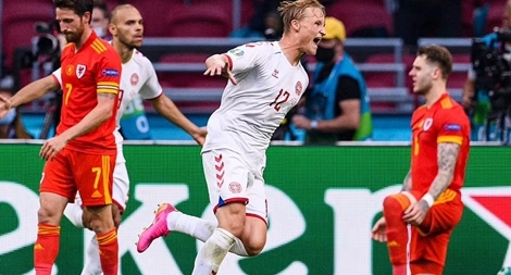 Wales 0-4 Đan Mạch: Những chú lính chì bắn hạ rồng đỏ