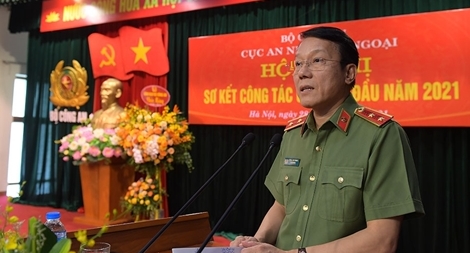 Phấn đấu xây dựng lực lượng An ninh đối ngoại chính quy, tinh nhuệ, hiện đại