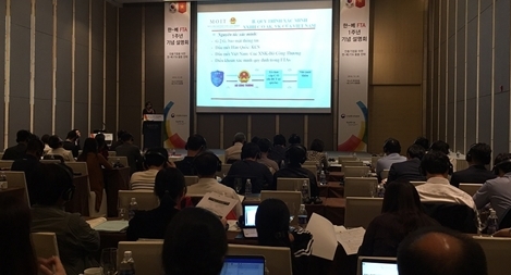 Việt Nam – Hàn Quốc chia sẻ kinh nghiệm vận dụng Hiệp định thương mại tự do