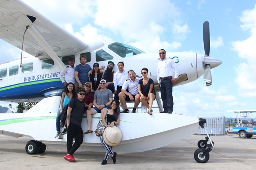 Đạo diễn phim Kong đưa đạo diễn Gozilla thăm Vịnh Hạ Long 