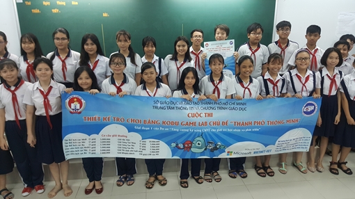 Hơn 21.000 học sinh THCS tham gia lập trình “Thành phố thông minh” 