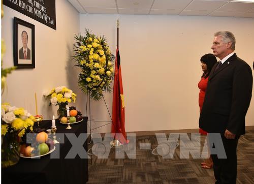 Lễ viếng và mở sổ tang Chủ tịch nước tại Liên Hợp Quốc