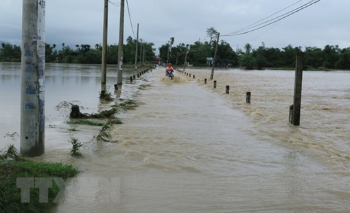 Ninh Thuận, Khánh Hoà sạt lở, ngập lụt, cô lập vì bão số 9