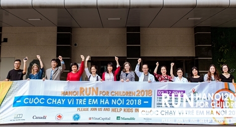 Chạy vì trẻ em Hà Nội