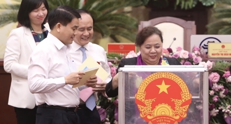 Kết quả lấy phiếu tín nhiệm đối với 36 lãnh đạo chủ chốt Hà Nội