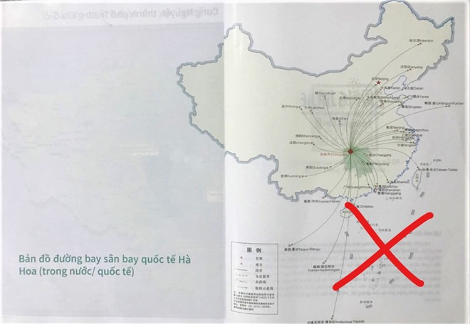 Phạt Saigontourist 50 triệu đồng vì phát hành ấn phẩm có “đường lưỡi bò”