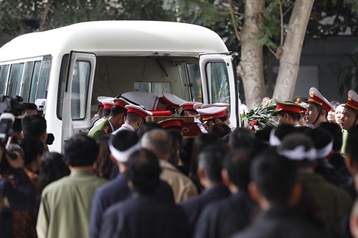 Xúc động tiễn biệt 3 liệt sỹ CAND anh dũng hy sinh trong khi làm nhiệm vụ