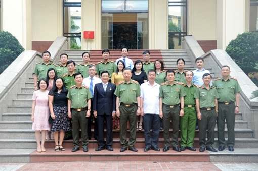 Tăng cường phối hợp giữa Bộ Công an và Nhà xuất bản Chính trị quốc gia Sự thật 