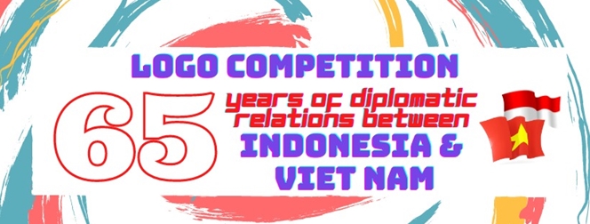 Thi thiết kế logo kỷ niệm 65 năm quan hệ ngoại giao Việt Nam - Indonesia