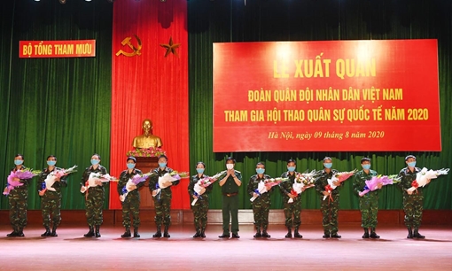 Việt Nam xuất quân tham gia Army Games 2020