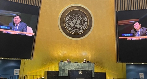 Đại hội đồng LHQ thông qua Nghị quyết do Việt Nam thay mặt ASEAN chủ trì đề xuất