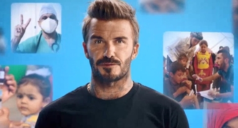 David Beckham truyền cảm hứng về tiêm vaccine COVID-19