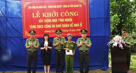 Khởi công xây nhà tình nghĩa ở rẻo cao Hướng Hóa, Quảng Trị