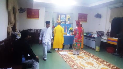 Giám đốc đài cúng khấn, mê tín dị đoan tại cơ quan tiếp tục gây bão mạng xã hội