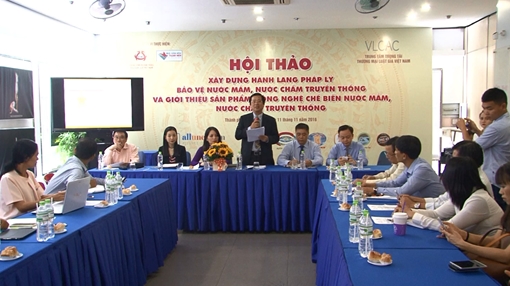 Xây dựng hành lang pháp lý cho nước mắm truyền thống