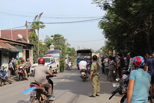 Thùng phuy hóa chất nổ tung trong lúc cắt hàn, một người tử vong