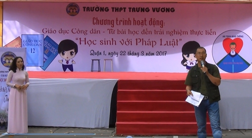 Tuyên truyền pháp luật cho học sinh Trường THPT Trưng Vương
