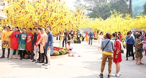 Rộn ràng Phố Ông đồ trước thềm Xuân Tân sửu