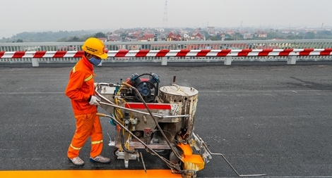 Cầu Thăng Long trước ngày thông xe