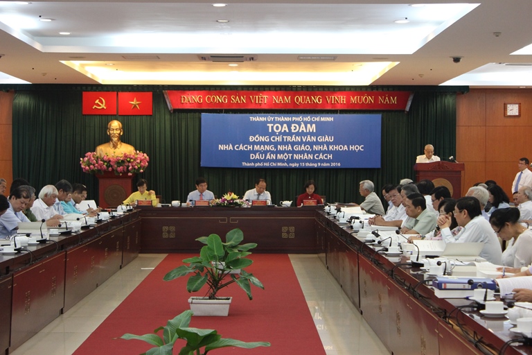 Tọa đàm khoa học kỷ niệm 105 năm ngày sinh cố GS Trần Văn Giàu