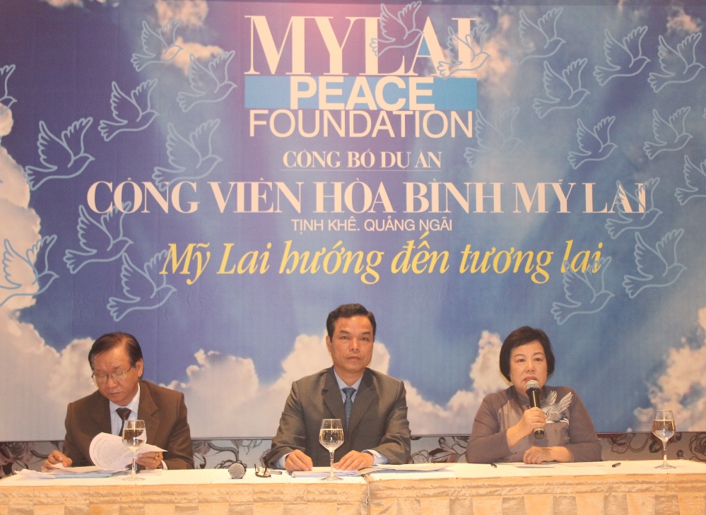 Công bố dự án Công viên Hòa bình Mỹ Lai - “Mỹ Lai hướng đến tương lai”