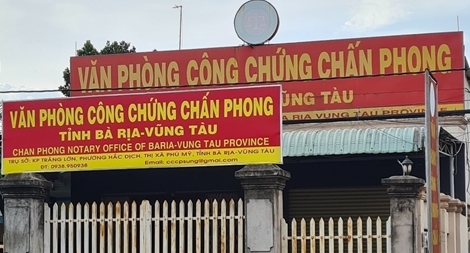 Xử phạt Văn phòng công chứng Chấn Phong 30 triệu đồng do vi phạm phòng dịch