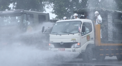 Sau 7 đến 10 ngày phun khử khuẩn lại thì môi trường sẽ được khử khuẩn tốt nhất