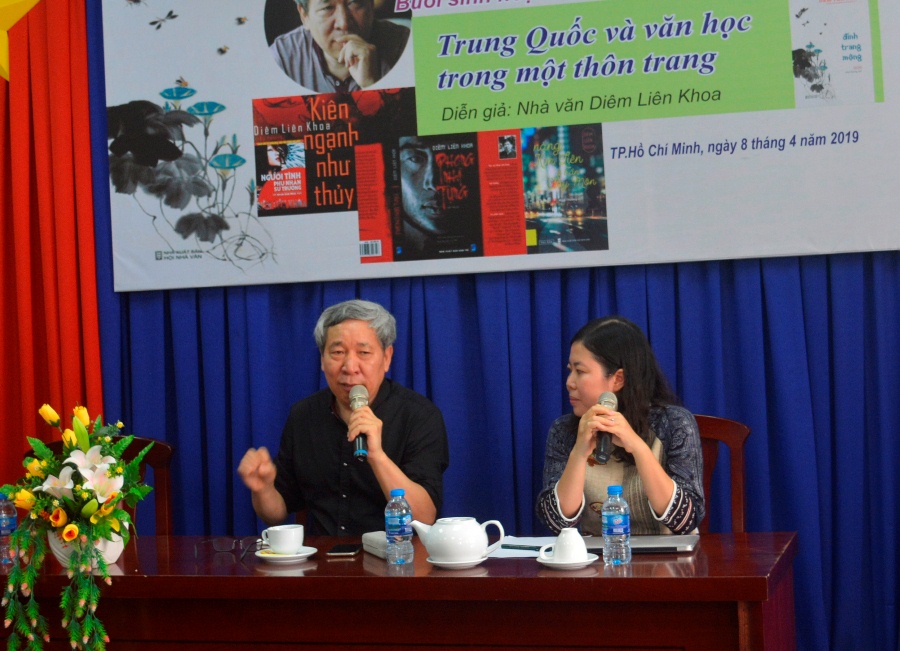 Nhà văn Diêm Liên Khoa đến Việt Nam trò chuyện về văn học Trung Quốc đương đại