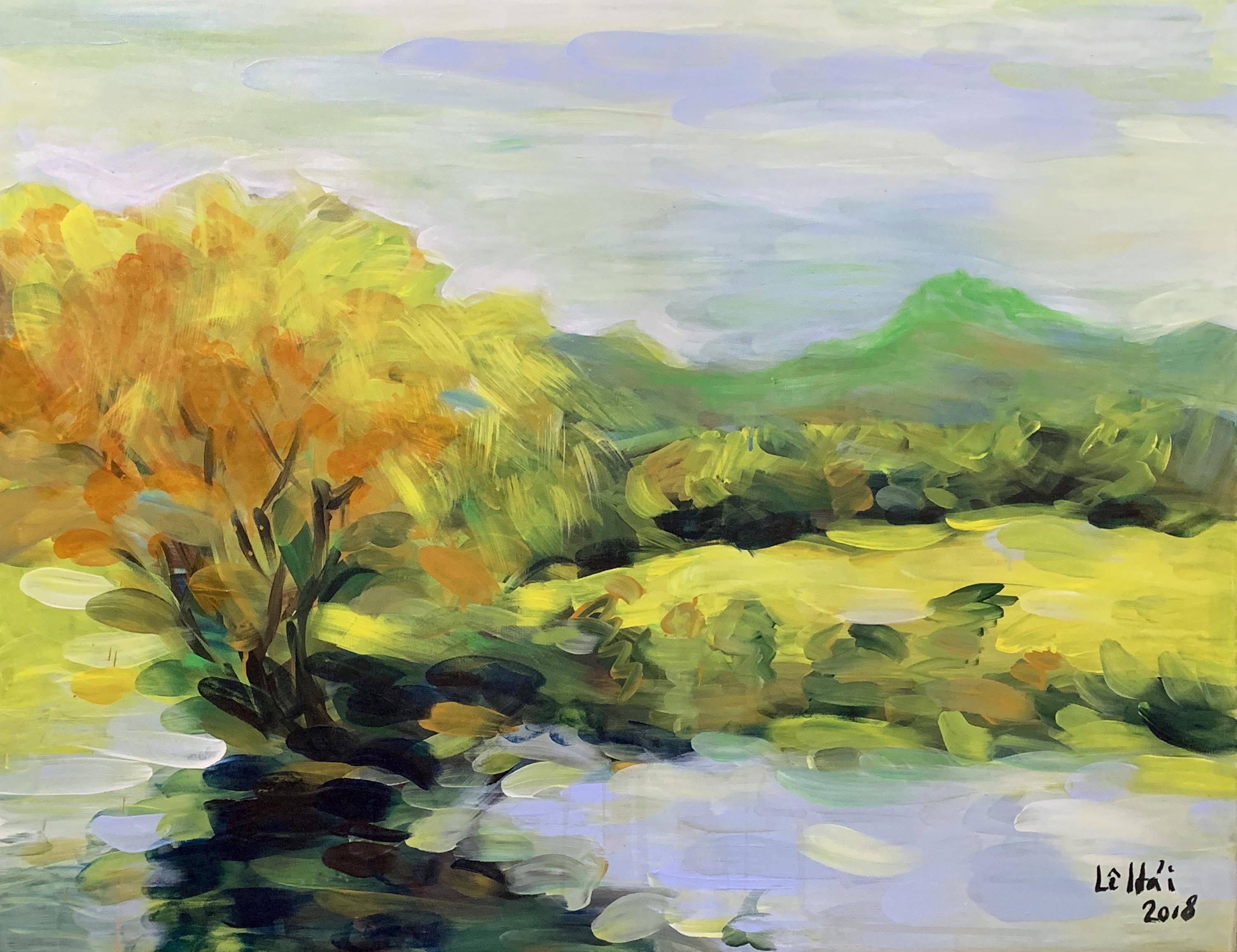 22 họa sĩ Hà Nội và TP Hồ Chí Minh gặp gỡ tại triển lãm “Phiêu”