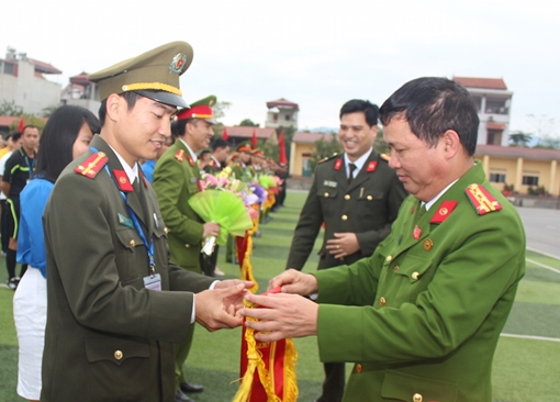 Khai mạc giải bóng đá nam các học viện, trường CAND khu vực phía Bắc năm 2017