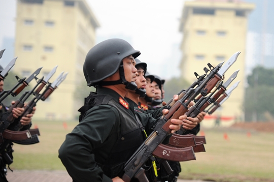 Mãn nhãn hình ảnh oai phong, tinh nhuệ của Cảnh sát đặc nhiệm