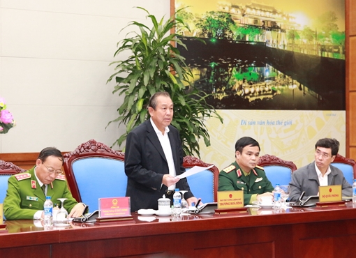 Không để tình trạng nhũng nhiễu, bôi trơn, tiếp tay cho tội phạm