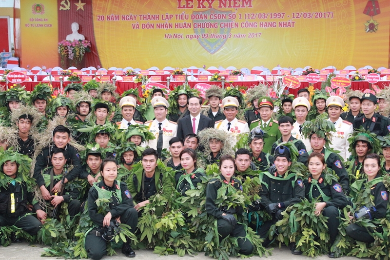 Lực lượng Cảnh sát đặc nhiệm góp phần làm rạng rỡ truyền thống CAND Việt Nam