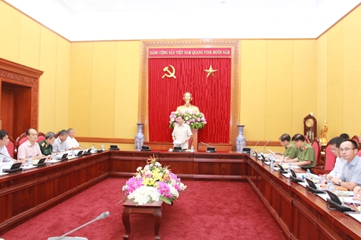 Bộ Công an họp Ban soạn thảo, Tổ biên tập dự án Luật An ninh mạng