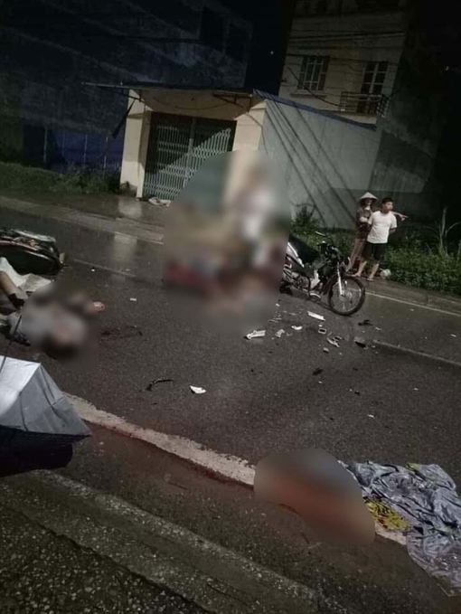 Thông tin chính thức vụ xe máy đấu đầu khiến 7 nam nữ tuổi teen thương vong